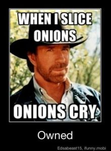 onions cry